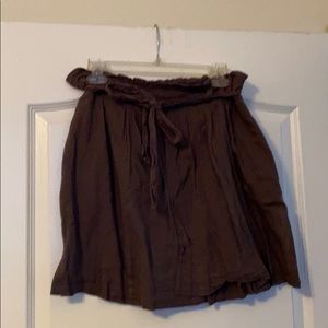 Pleated Mini skirt